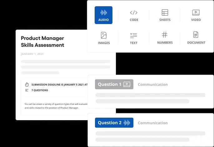 Vervoe platform detecting AI-assisted cheating