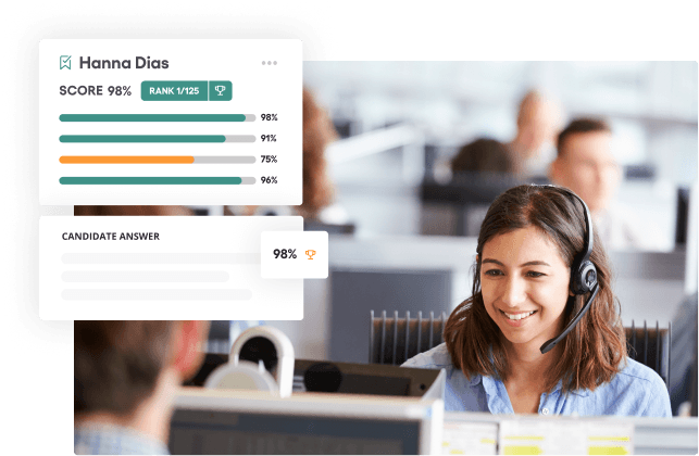 Data-driven customer service recruitment insights from a Vervoe simulation