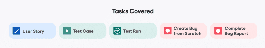 On-the-job systems and tools inside the Vervoe QA simulation