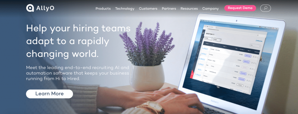 Allyo remote recruiting software