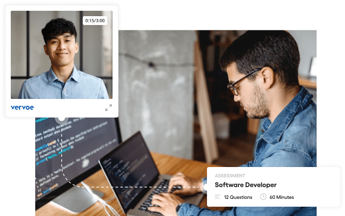 Vervoe's software developer assessment platform