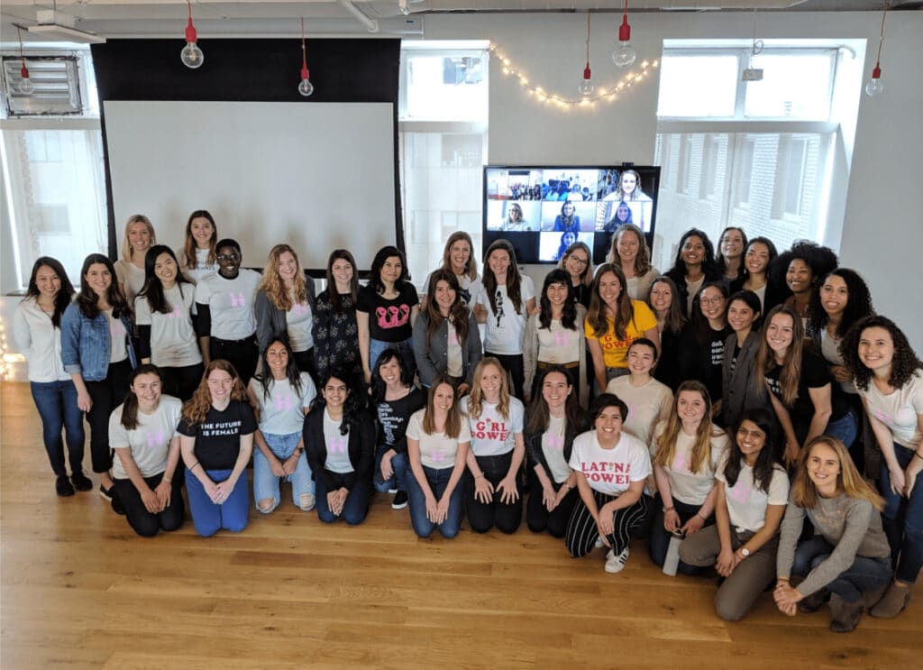 Women @ handshake gathered (in person and remotely) in celebration of international women’s day.