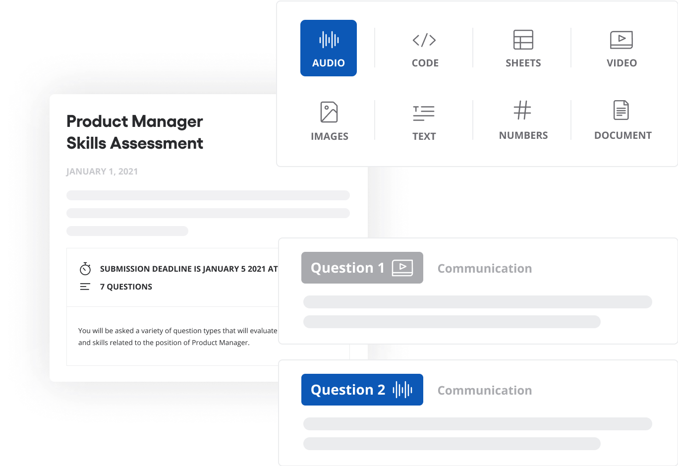 Vervoe assessment creation feature