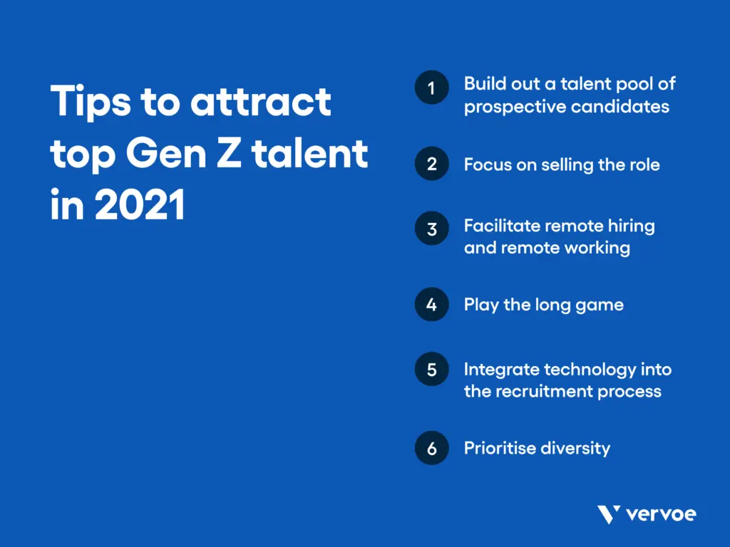 Tips to attract top gen z talent in 2021