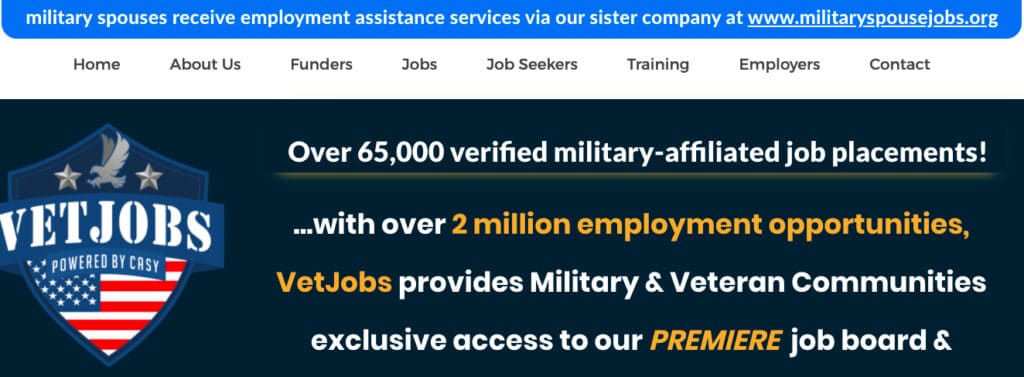 Vetjobs veteran job boards