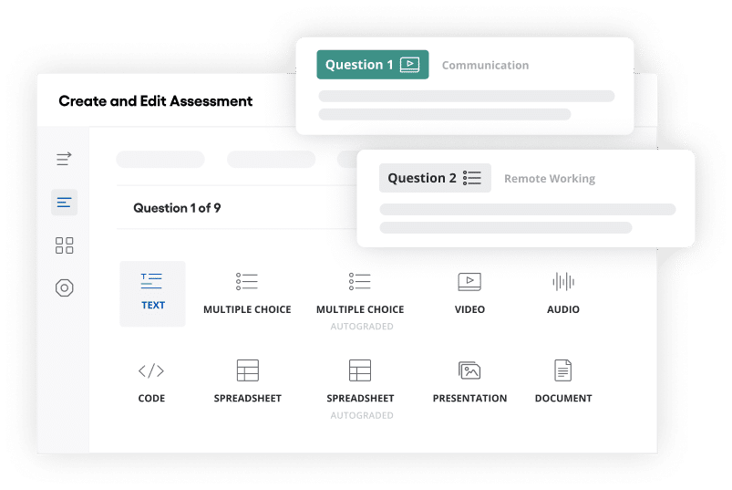 Vervoe assessment creation feature