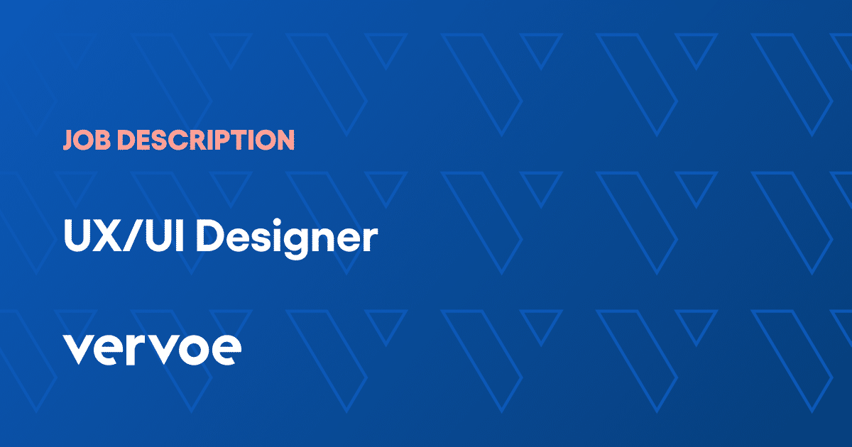 UX/UI Designer Job Description Template | Vervoe
