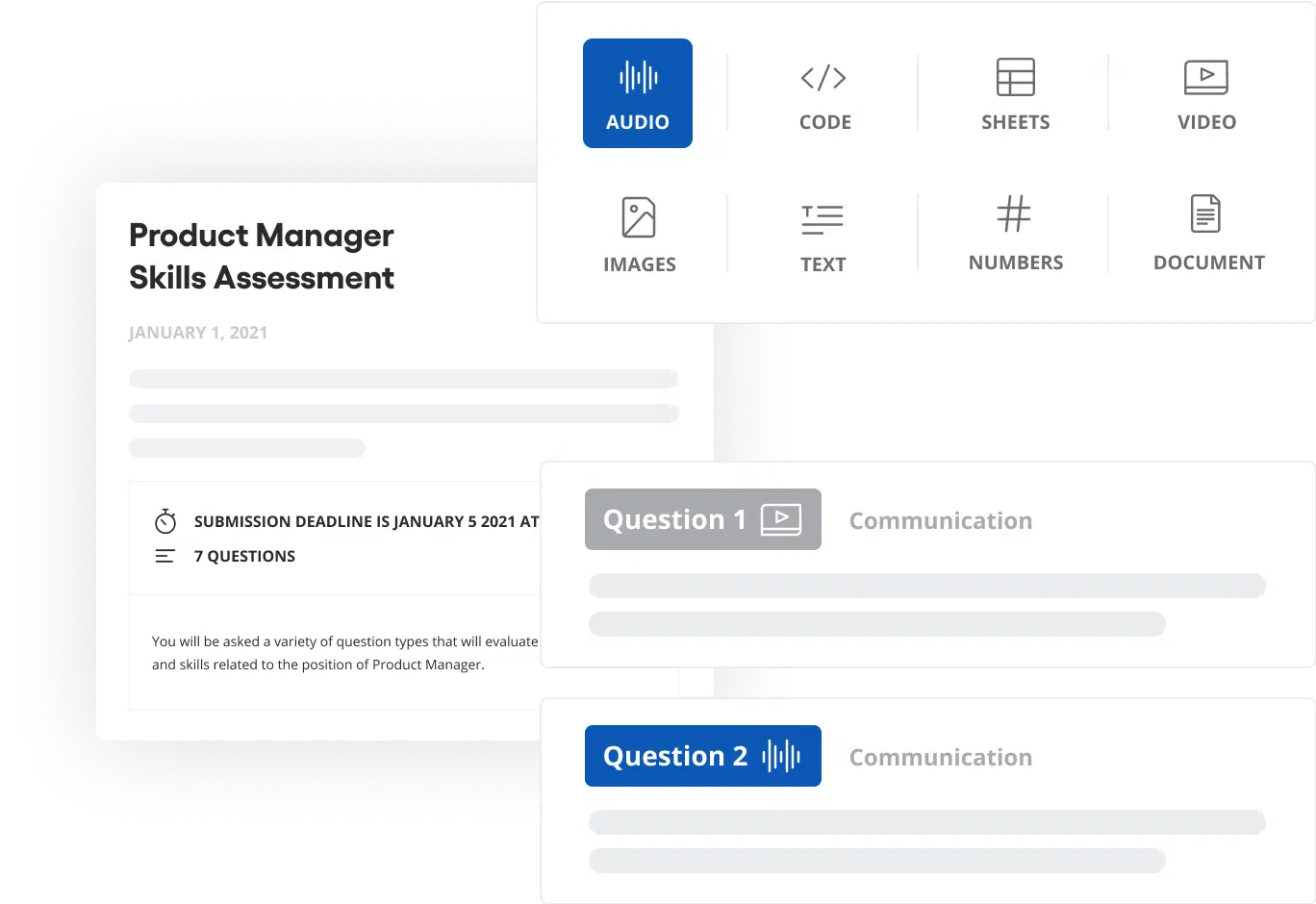 Assessment builder