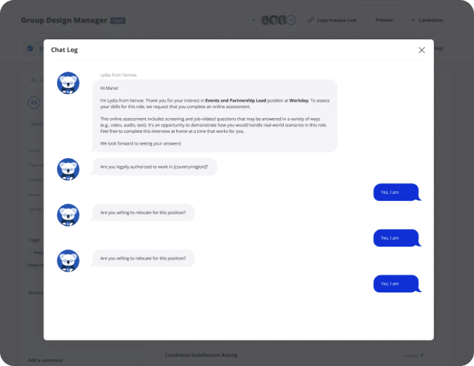 Chatbot screening 7