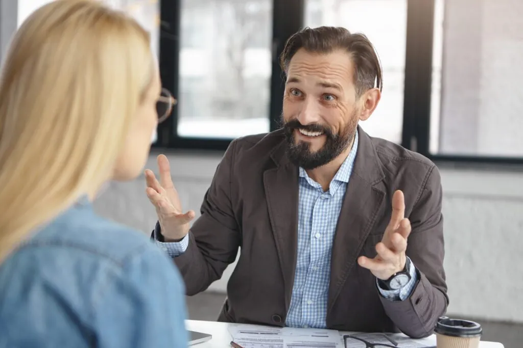 How to Build an Future Ready Enterprise Talent Pipeline with Skills-Based Hiring 3 Recruiter smiling